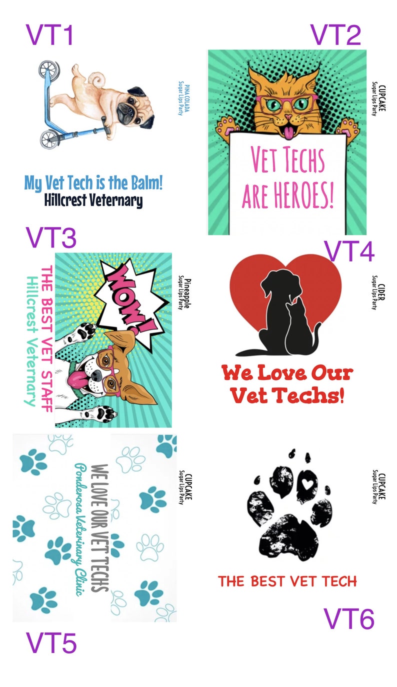 Vet Technician Appreciation Week Chapstick Veterinarian Etsy