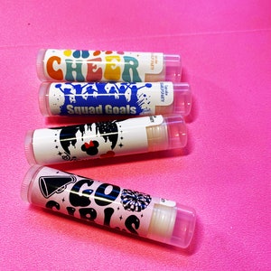 CHEER Team Lip Balm | In my cheer era personalized chapstick | Disney Summit Cheer Competition | Cheer Vibes Lets Go Girls