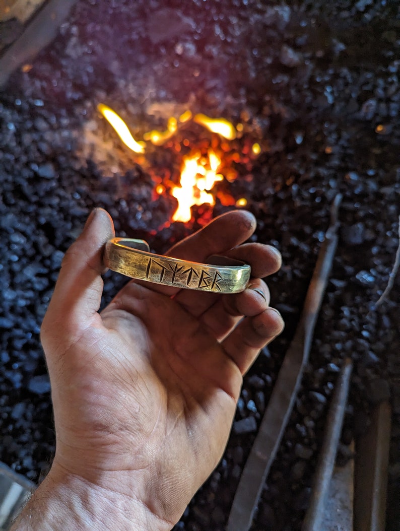 Viking runic oath ring image 1