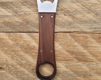Bottle opener walnut