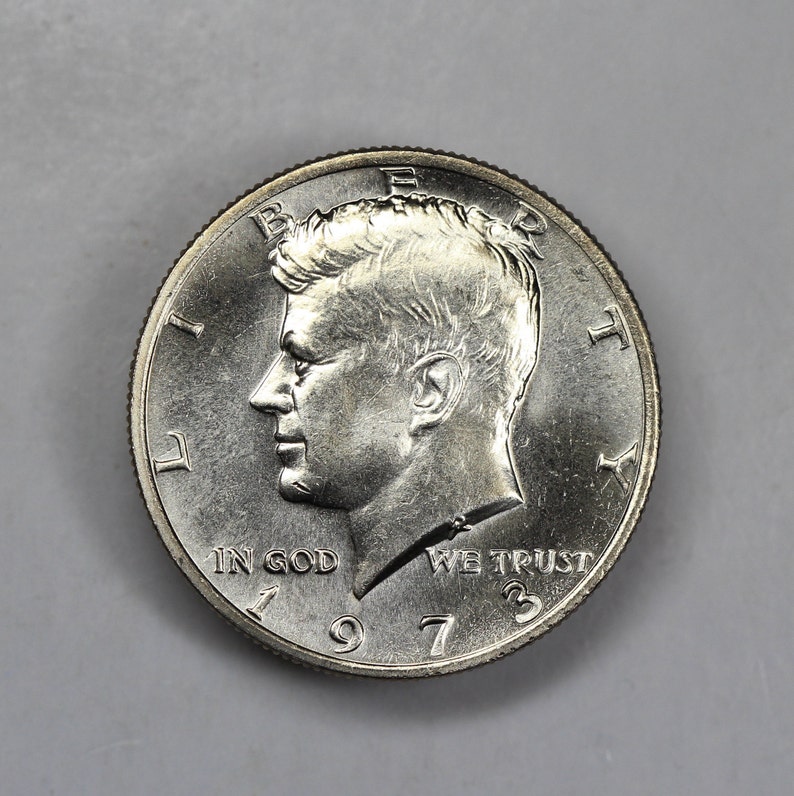 1973 Kennedy Half Dollar Etsy