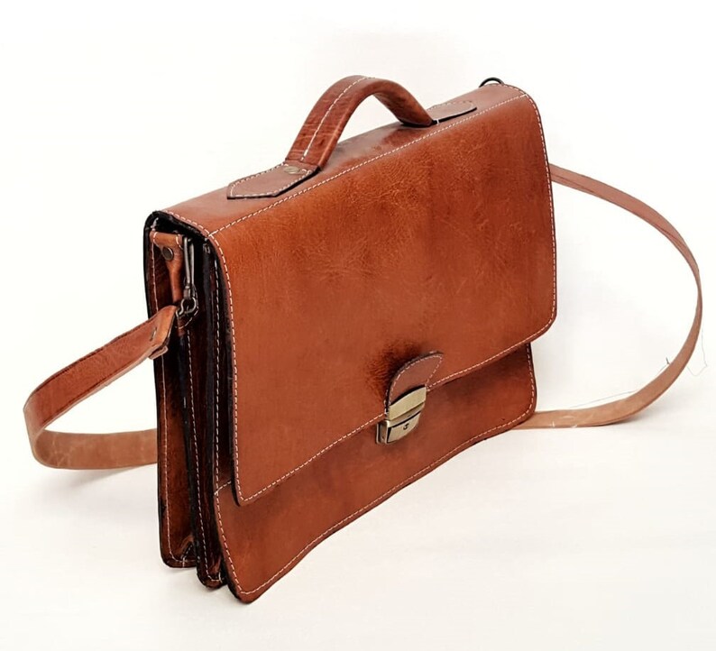 30/% OFF Handmade Genuine leather messenger bag,Moroccan Leather Bag,laptop bag,shoulder bag,office bag,work briefcase Large Satchel