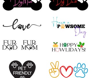 Pet Parent Dog Stickers