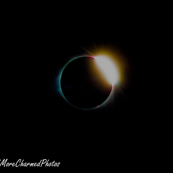 2017 Solar Eclipse, photo print, Kingstree, SC