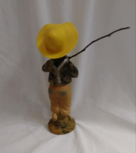 Vintage Avon Catch A Fish Boy Going VINTAGE COLLECTIBLE AVON Whistling Boy