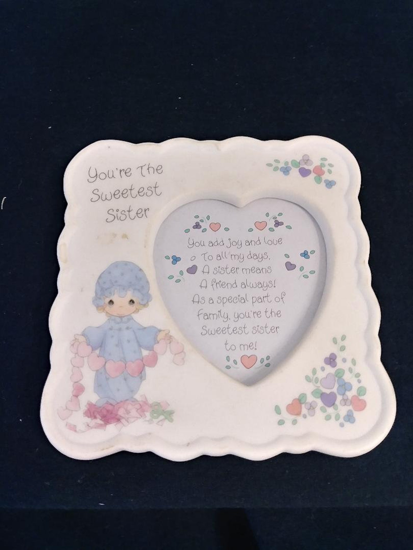 Vintage 1993 Precious Moments Picture Frame Collection Etsy