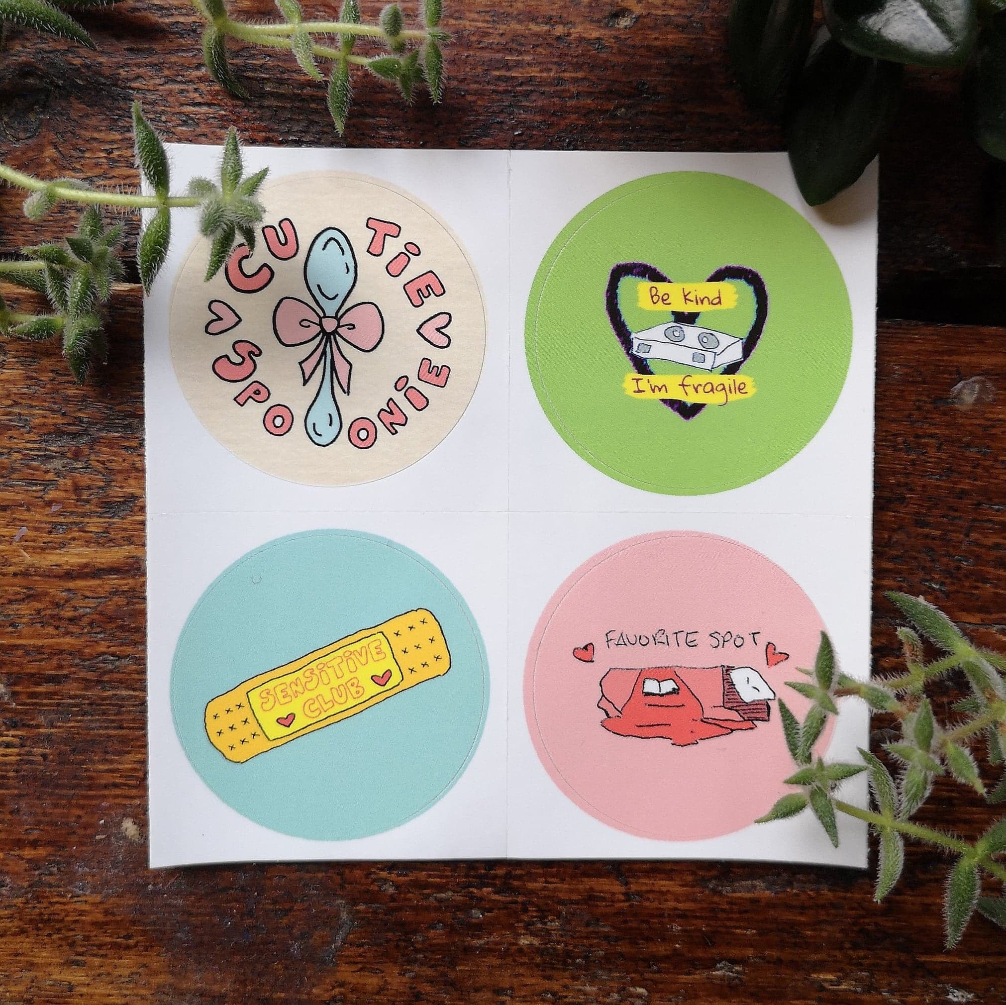 Cute Sticker Packs Etsy