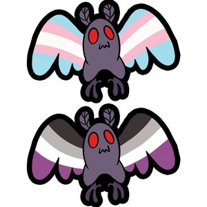 Pride Mothman Stickers