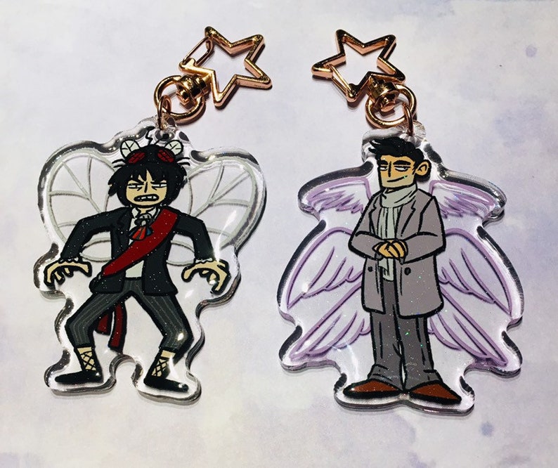 good omens funko pop wings