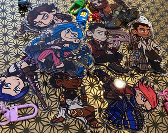 Arcane Acrylic Charms
