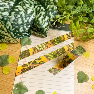 Houseplant Foil Washi Tape