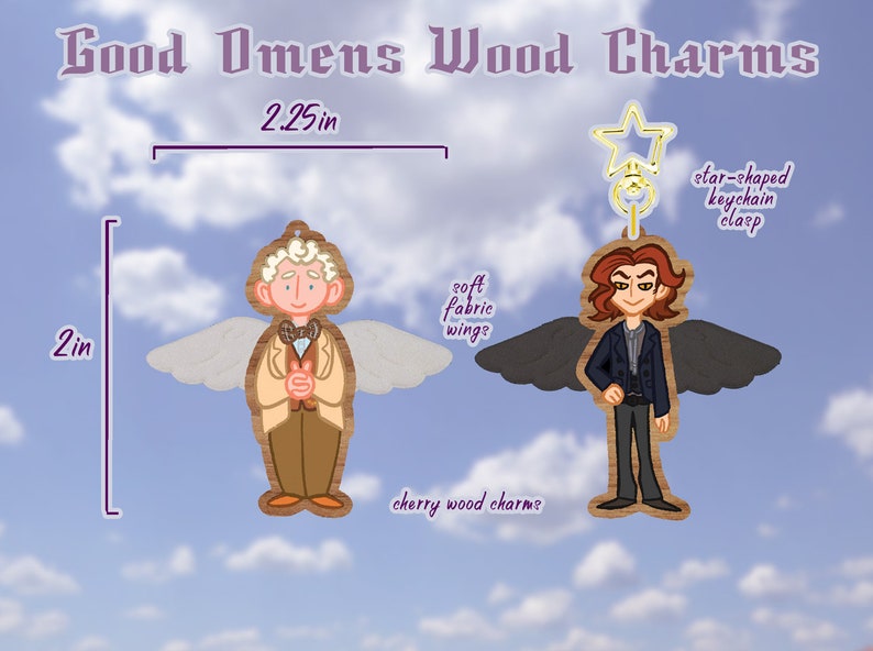 good omens funko pop wings