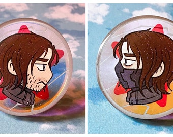 Winter Soldier Holo Pins
