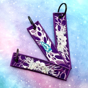 Jayvik Embroidered Key Tag