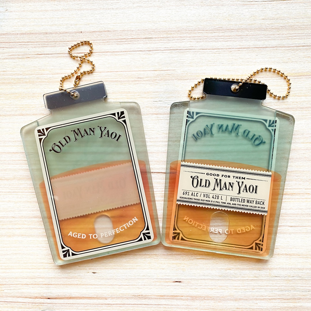 Old Man Yaoi Photocard Charm - Etsy