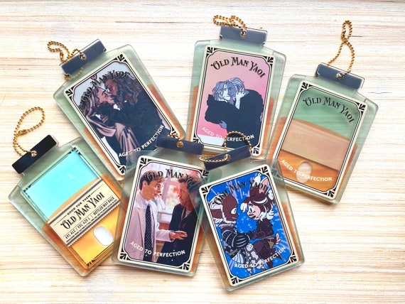 Old Man Yaoi Photocard Charm - Etsy