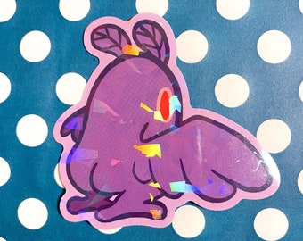 Mothman Booty Holo Stickers