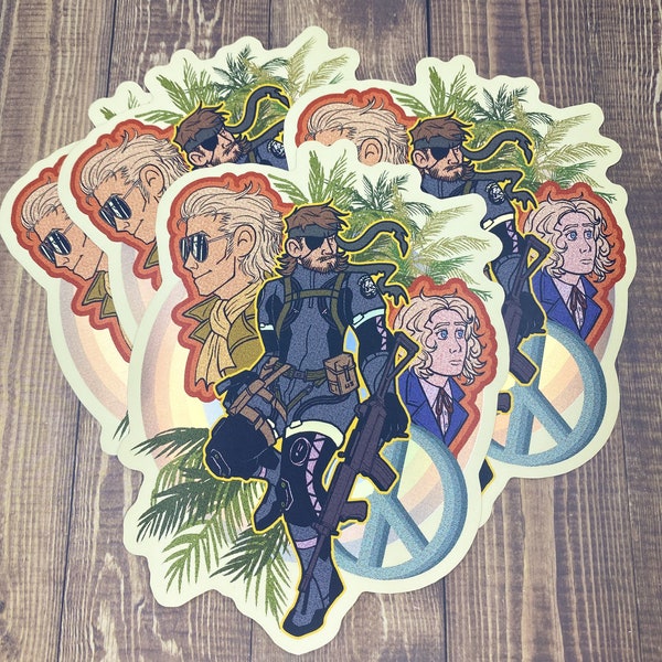 MGS: Peace Walker Big Sticker