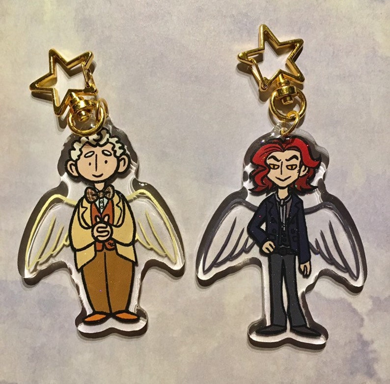 good omens funko pop wings