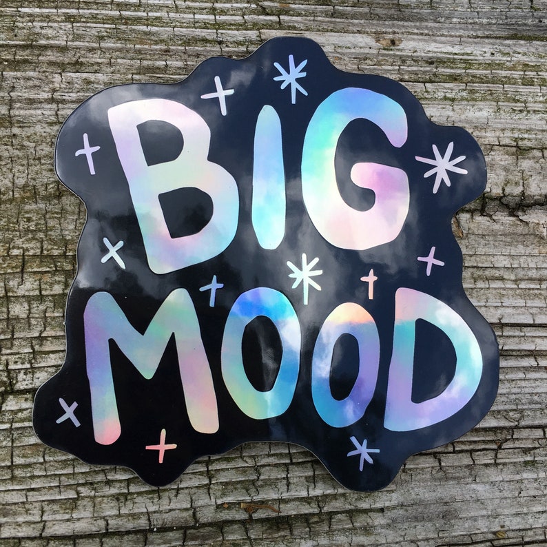 Big Mood Sticker Etsy