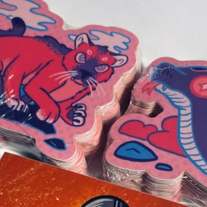 Pastel Cryptids Stickers - Etsy