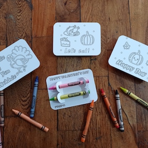 3 Svg Kleurkaart Thanksgiving Gobble till you Wobble Turkey Pumpkins | Crayon Houder | Svg File Cricut Maker Joy Verken Silohuette Draw