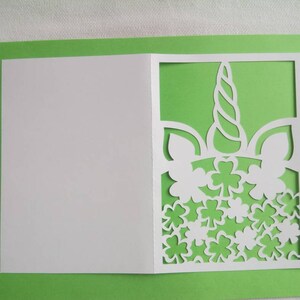 Unicorn Envelope Card Svg, Unicorn Template, Unicorn Invitations Card ...