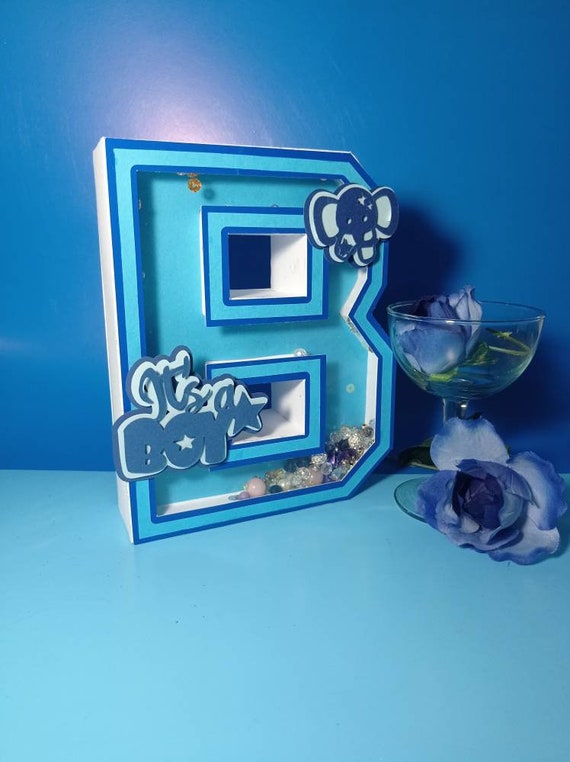 Download 3d Shaker Letter Svg B 3d Letter Svg File For Etsy