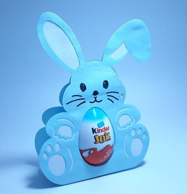 Download Easter Egg Holder SVG Template Bunny Kinder Egg SVG Cutting | Etsy