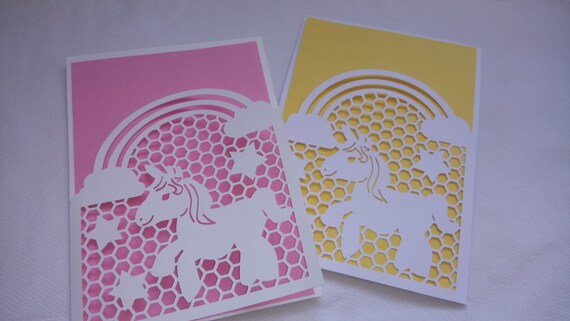 Download Unicorn Envelope Card Svg Unicorn Template Unicorn Etsy PSD Mockup Templates