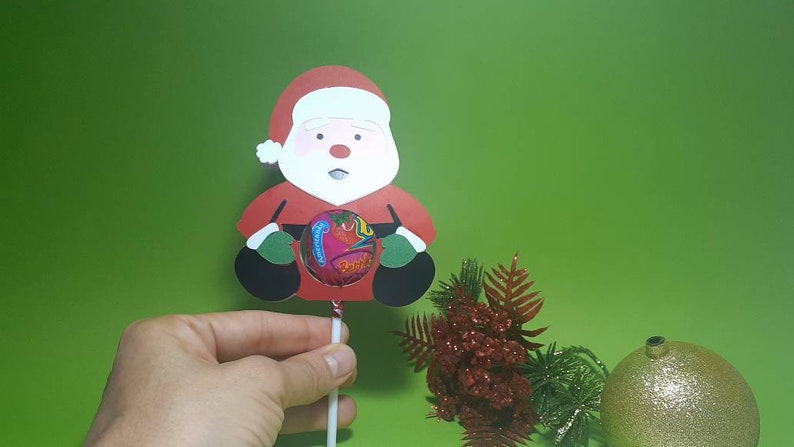 Download SVG Santa Claus Lollipop Holder Winter Svg Favor For Kids ...