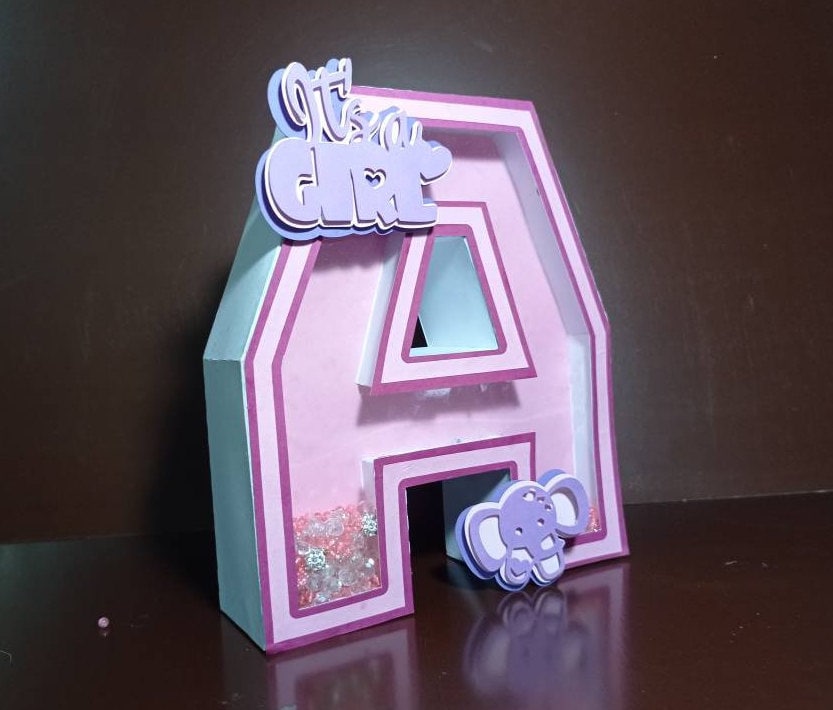 3d shaker letter svg a 3d letter svg file for etsy singapore