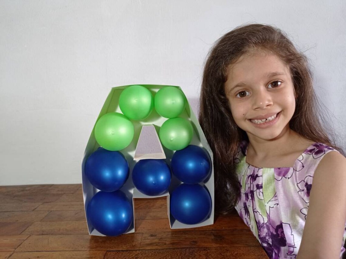 3D Letter Svg a 3D Letter Box Svg Letter Mosaic Etsy Norway