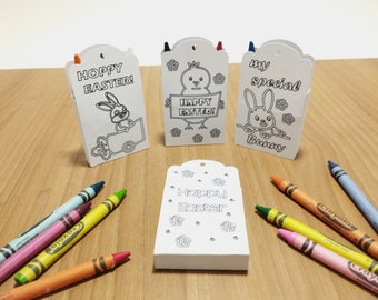 3 Svg Coloring Box Crayon Holder Easter My Special Bunny | Cricut Maker Cricut Joy Cricut Explore Silohuette Cameo Laser Cut