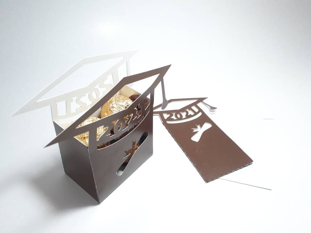 Download 2 SVG Graduation Box Envelope card Class of 2021 invitations | Etsy