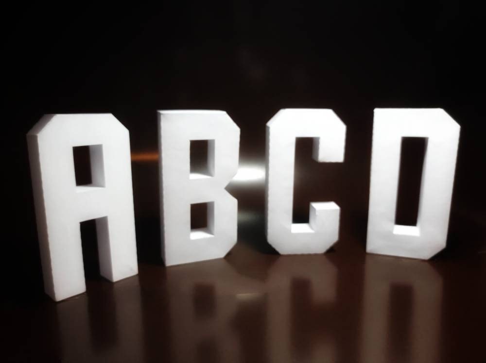 3D Letters Svg Alphabet A to Z 3D Letters svg Files for Cricut Etsy