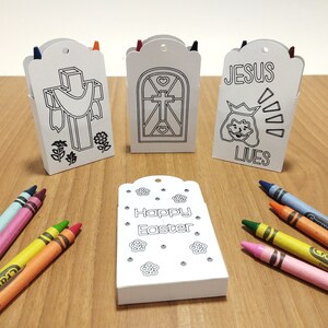 3 SVG Malbox Buntstifthalter Ostern Kreuz Jesus lebt | Cricut Maker Cricut Joy Cricut Explore Silohuette Cameo Laser Cut