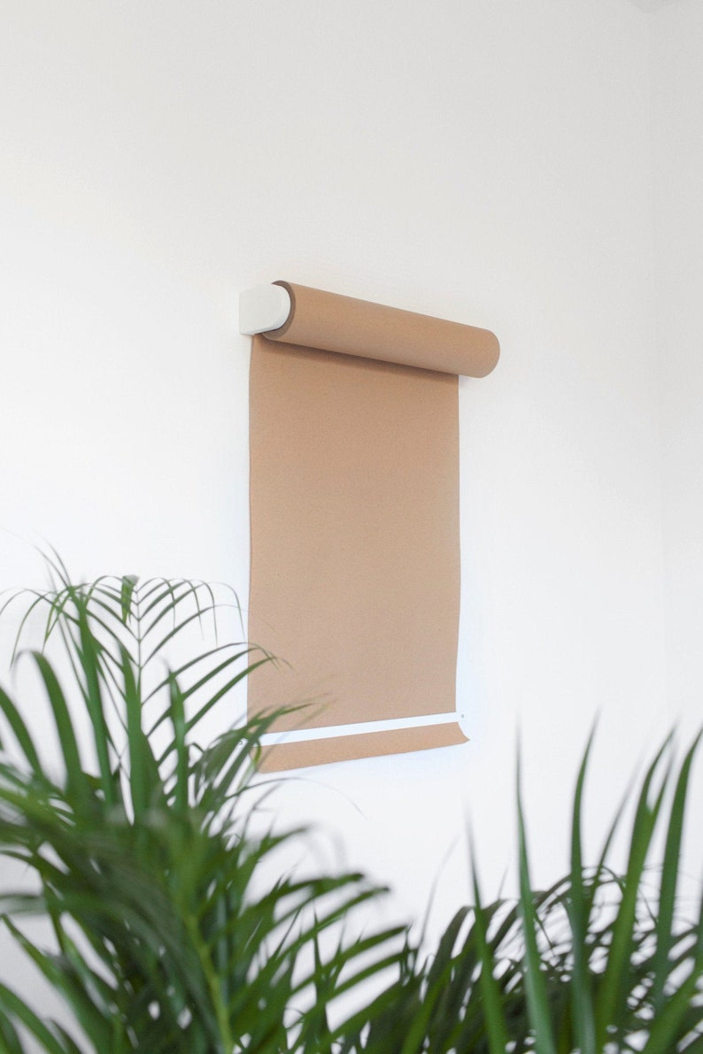 Wall Mounted Studio Paper Roller Butcher Paper Roll Holder Etsy