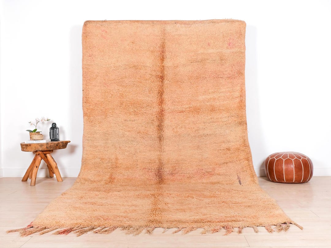 Vintage Moroccan Rug, Authentic Boujaad Rug 7x11 Ft - Etsy