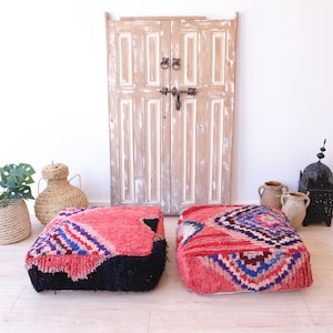 Bohemian Style Thick Floor Pillow Cushion Vintage Moroccan - Temu