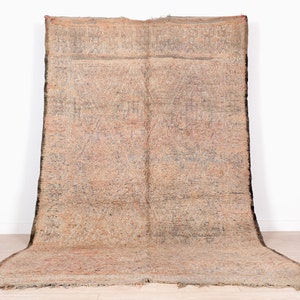 Vintage Beni Mguild Rug, Authentic Moroccan Rug, 6x11 ft