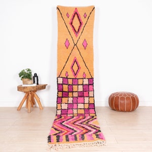 Moroccan Runner Rug, Vintage Berber Runner