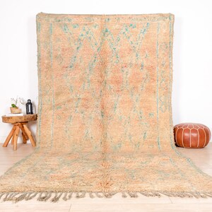 Vintage Moroccan Rug, Authentic Beni Mguild Rug 6x11 ft