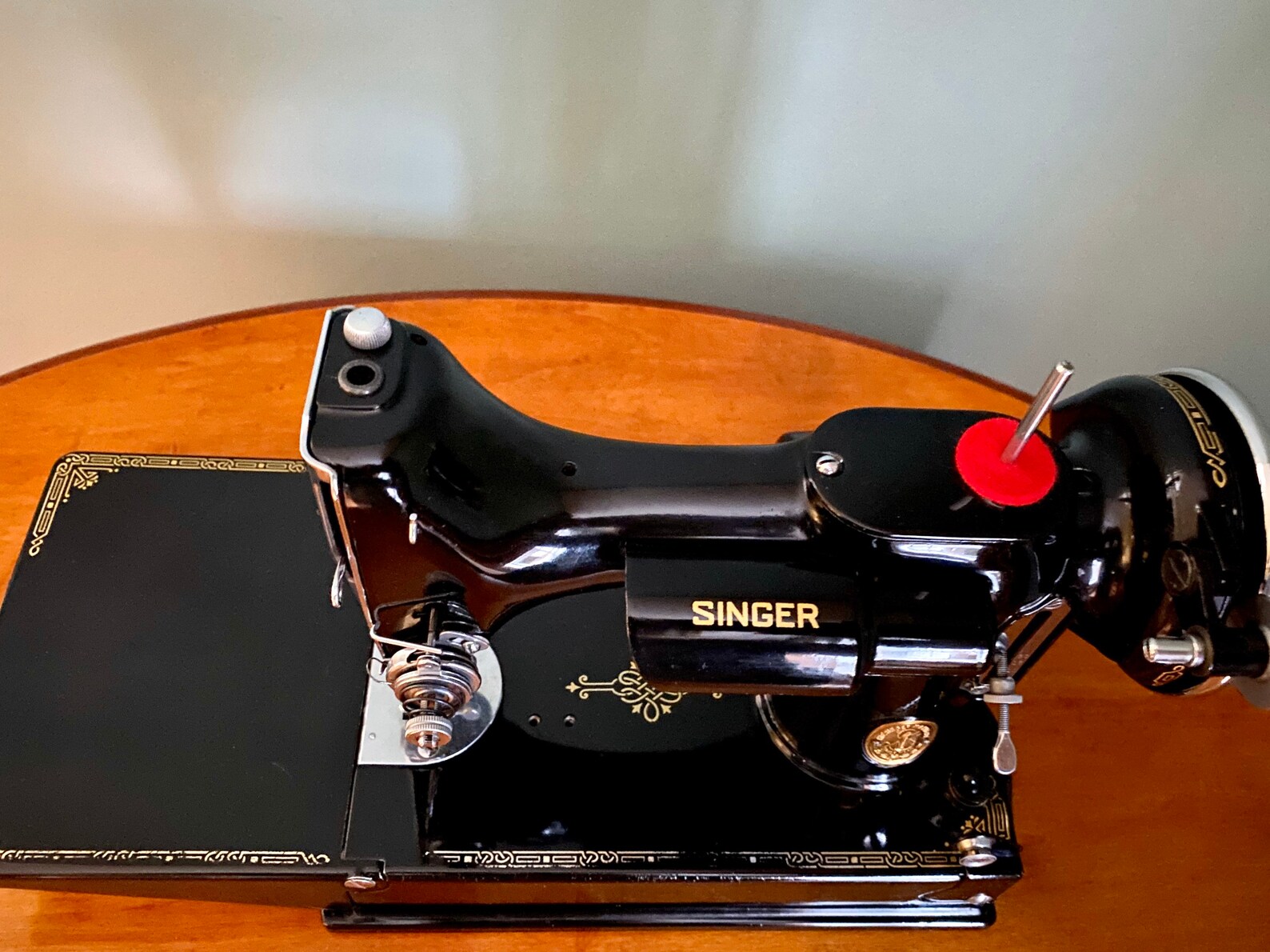 STUNNING 1935 Singer 221 Featherweight Sewing Machine with Etsy