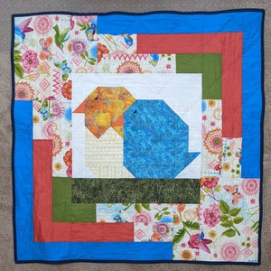 Chickadee Baby Quilt