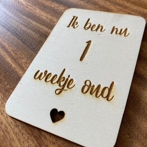 Cartes de jalon de naissance
