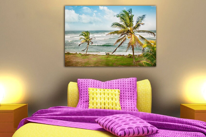 Sri Lanka Canvas Tropical Wall Art Travel Wall Print Sri Lanka Etsy