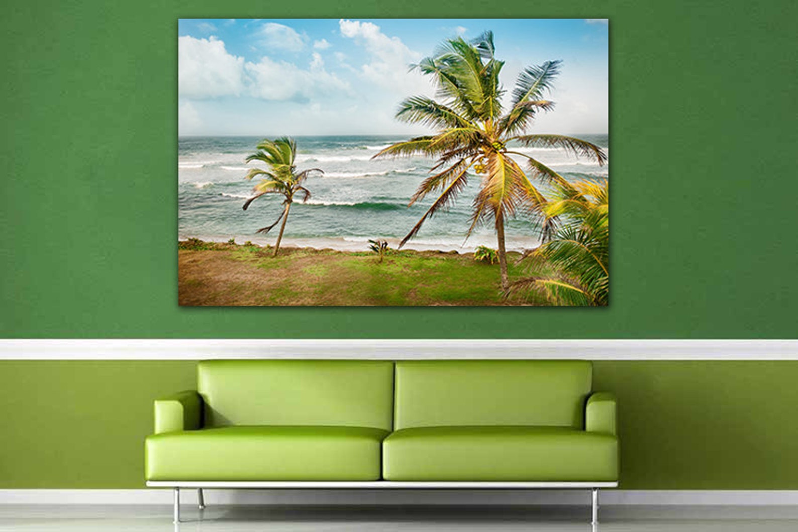 Sri Lanka Canvas Tropical Wall Art Travel Wall Print Sri Lanka Etsy