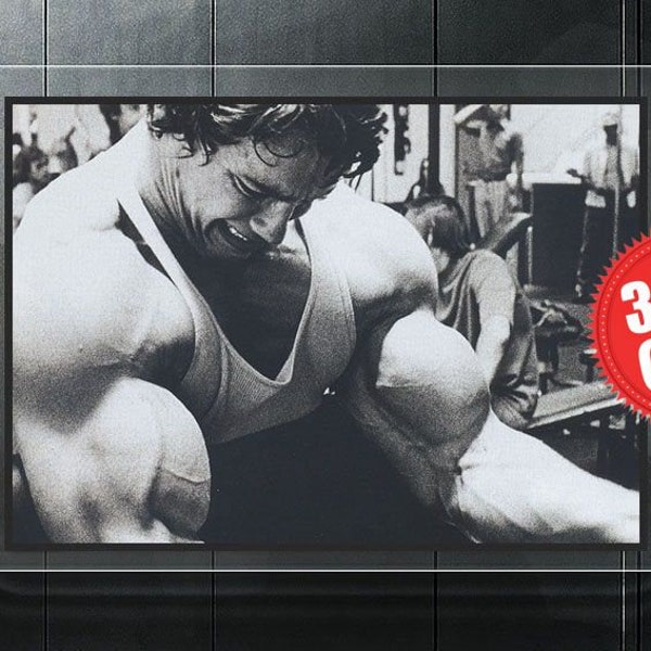 Bodybuilder poster Arnold Prints Gym Motivation Print Schwarzenegger Print Arnold Bodybuilder Arnold poster Boy room decor Bodybuilder print