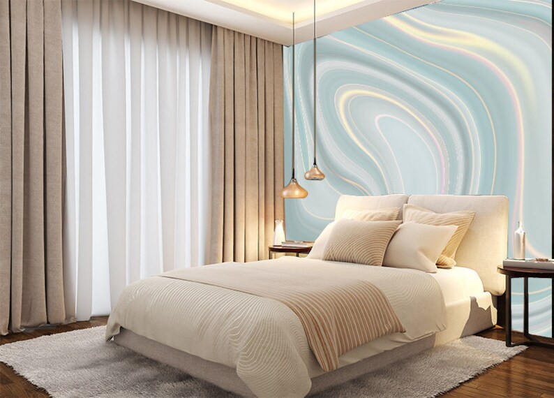 Precious Stone Cut Texture Wall Mural Peel and Stick Wallpaper Geode ...